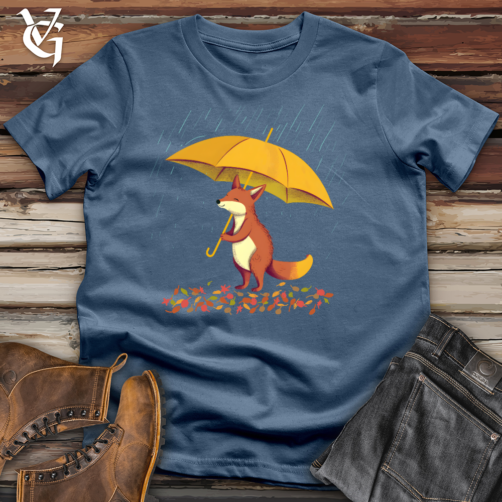 Fox In The Rain Cotton Tee