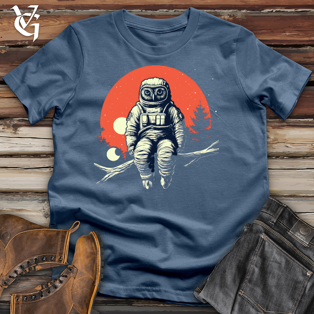 Astronaut Owl Cotton Tee