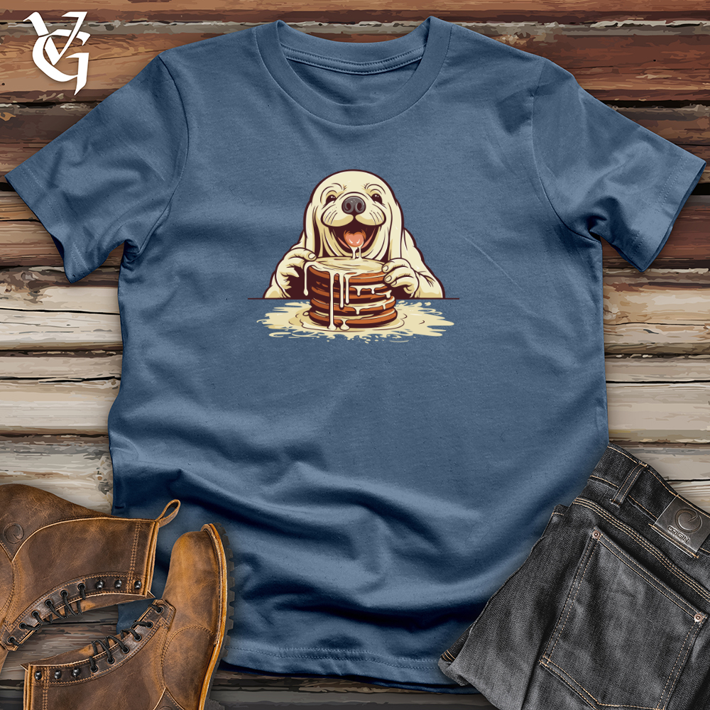 Happy Pancake Walrus Cotton Tee