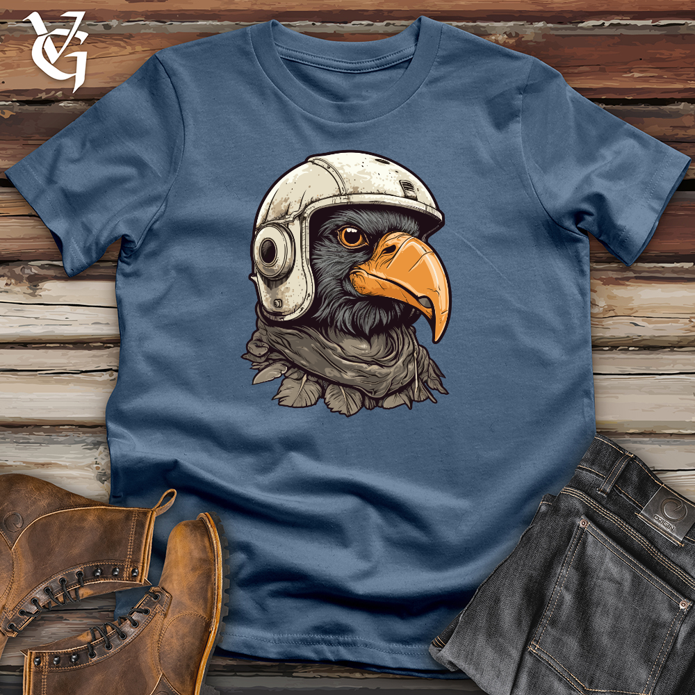 Helmeted Raven Army Vigilance Cotton Tee