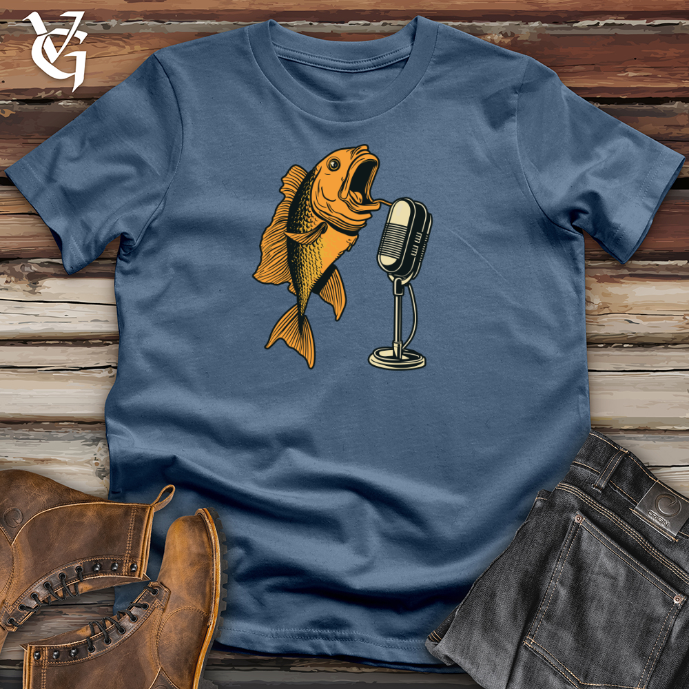 Comedic Fin Follies Cotton Tee