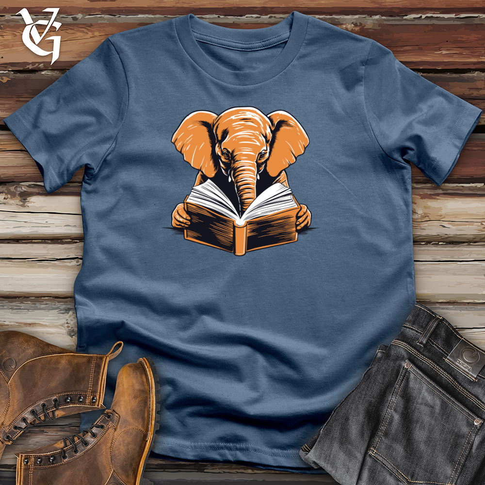 Bookish Pachyderm Cotton Tee
