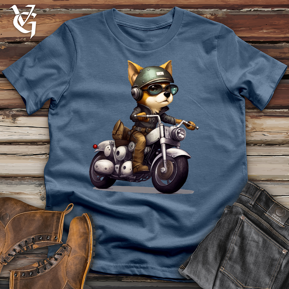 Biker Dog Cotton Tee