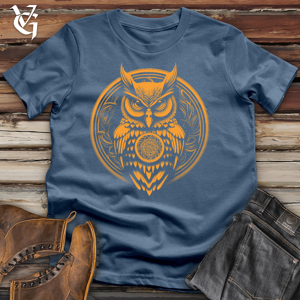Ornate Owl Cotton Tee