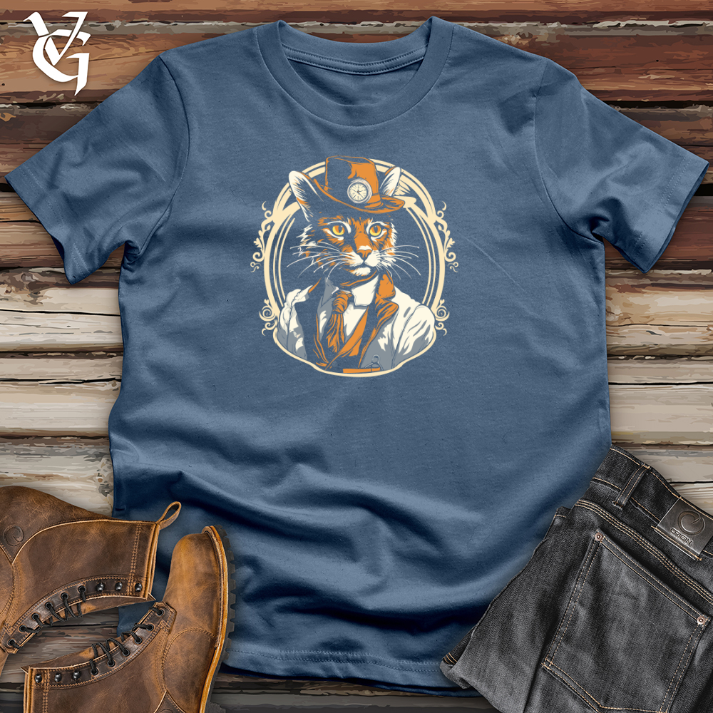 Cat Time Traveler Cotton Tee