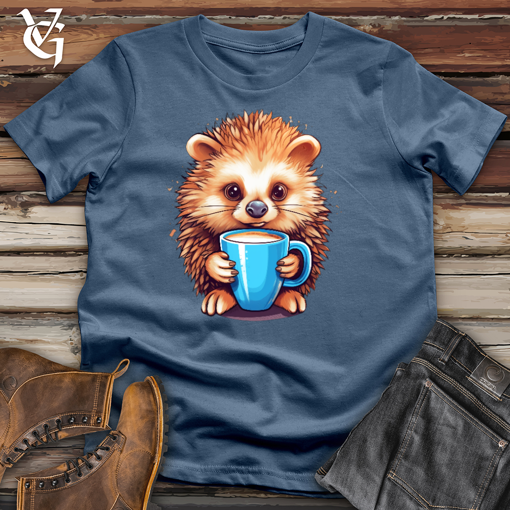 Latte Hedgehog Cotton Tee
