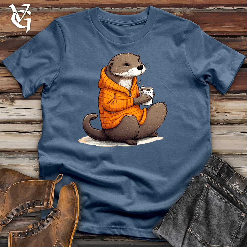 Tea Time Otter Cotton Tee