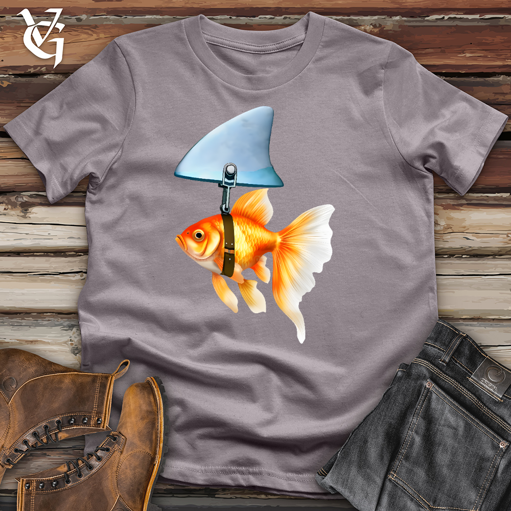 Goldfish Shark Fin Cotton Tee 2