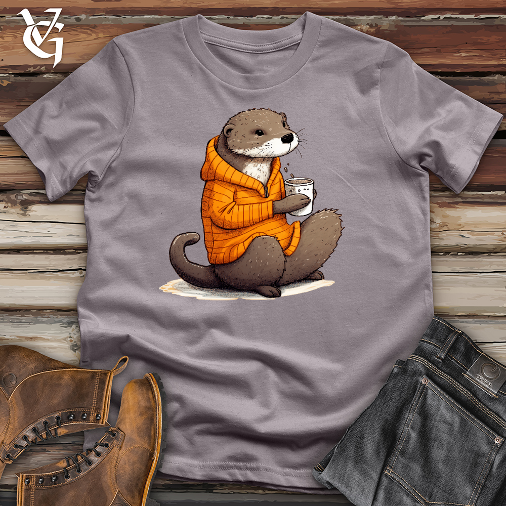 Tea Time Otter Cotton Tee