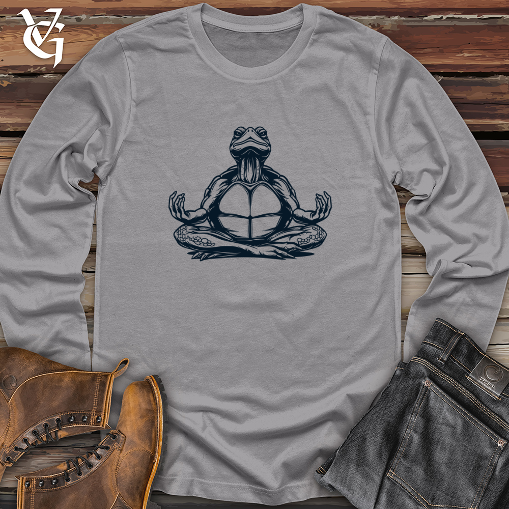 Zen Turtle Meditation Long Sleeve