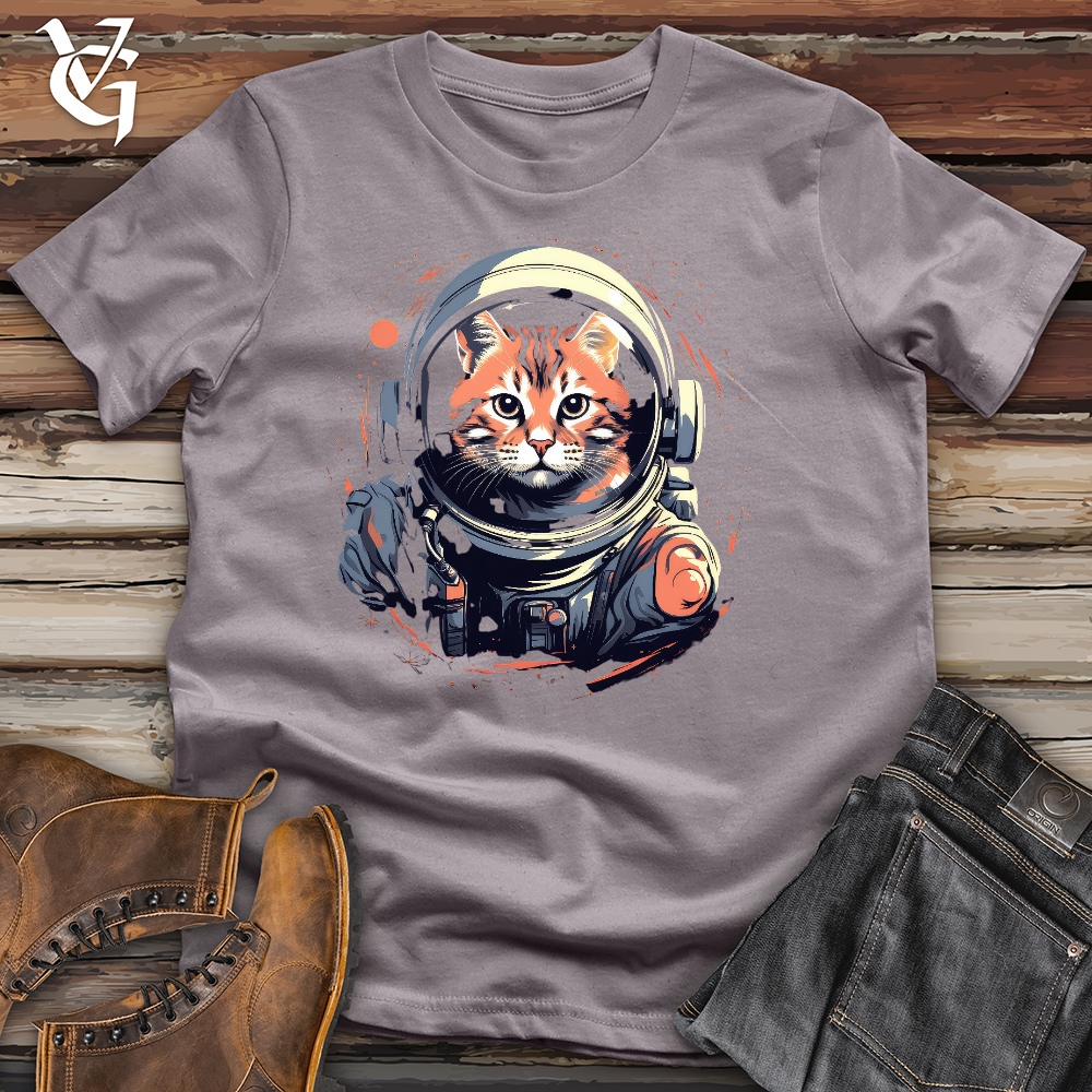 Cat Astronaut Cotton Tee