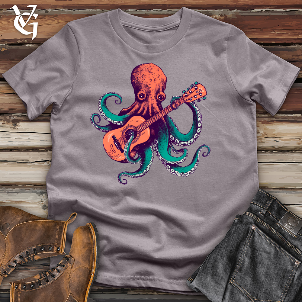 Octopus Guitarist Cotton Tee