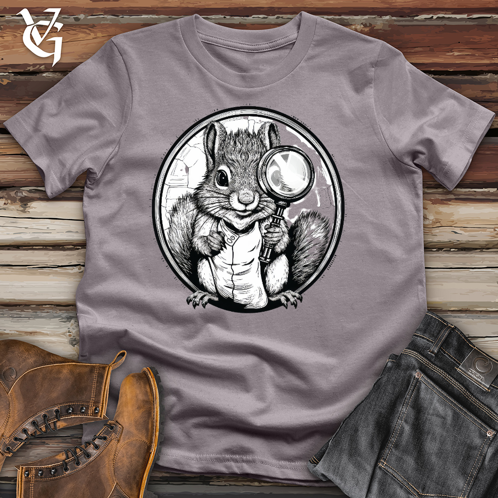 Inspector Squirrel Cotton Tee