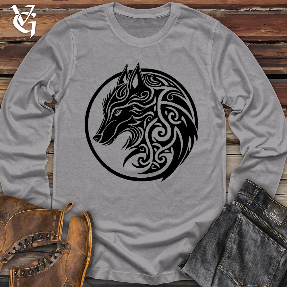 Celtic Wolf Long Sleeve