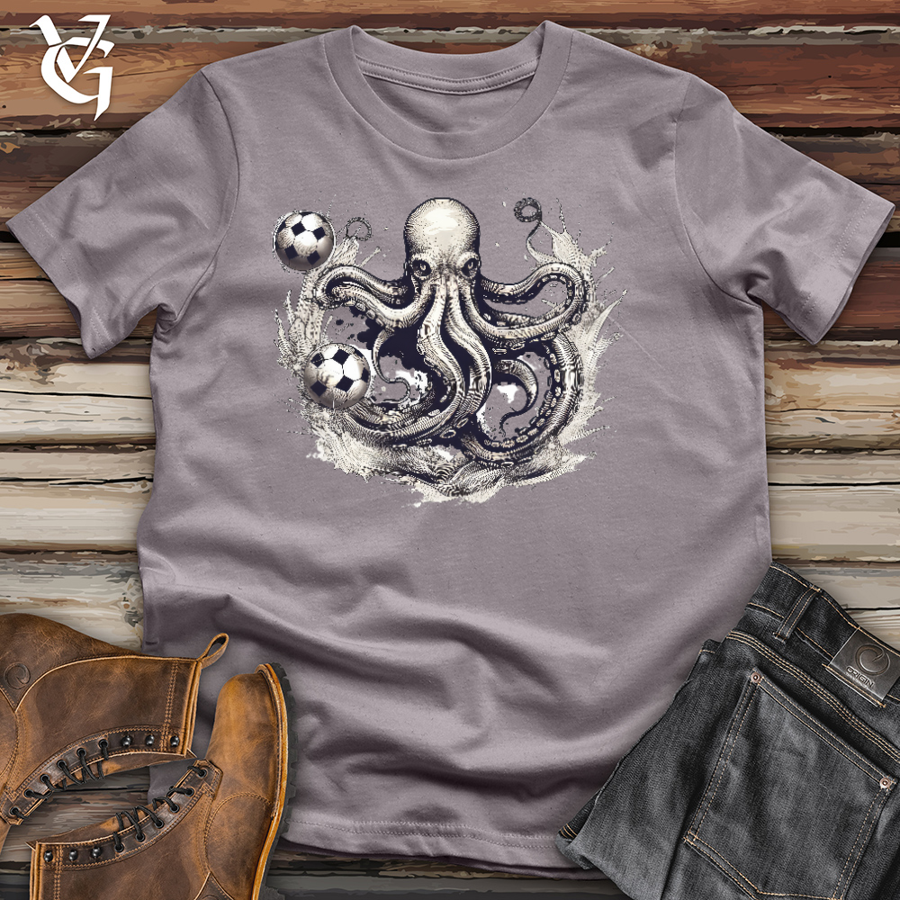 Octopus Soccer Star Cotton Tee