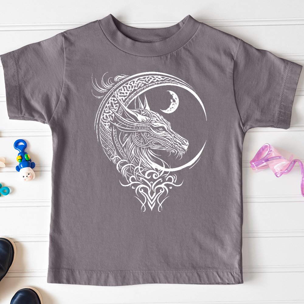 Celtic Dragon and Moon Toddler Tee