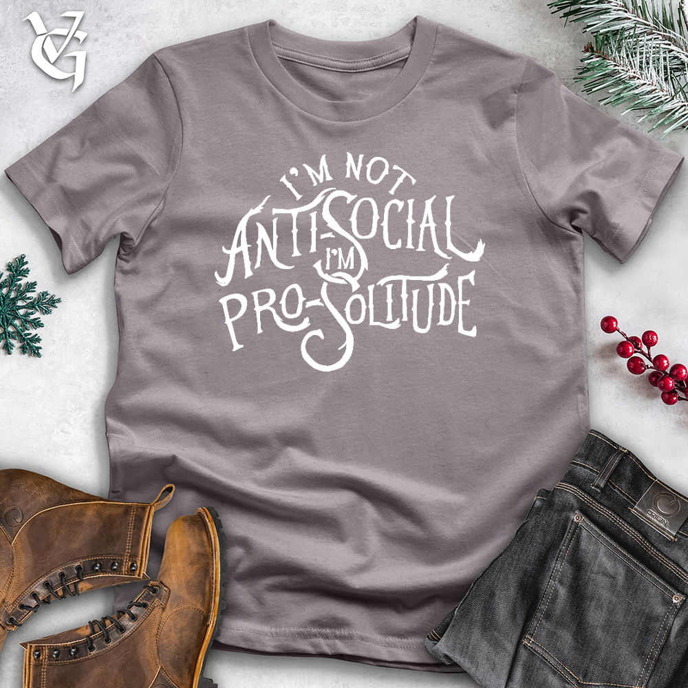 I'm Not AntiSocial Cotton Tee