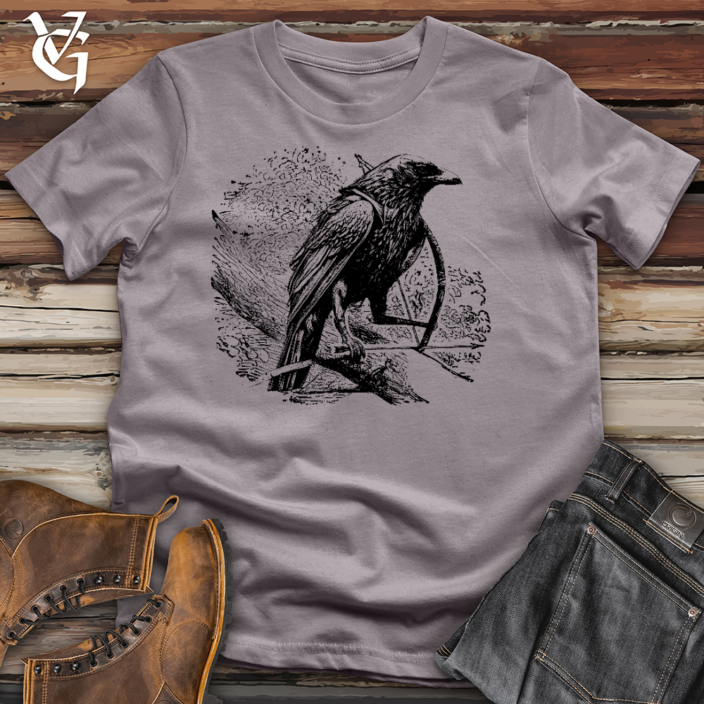 Raven Hood Cotton Tee