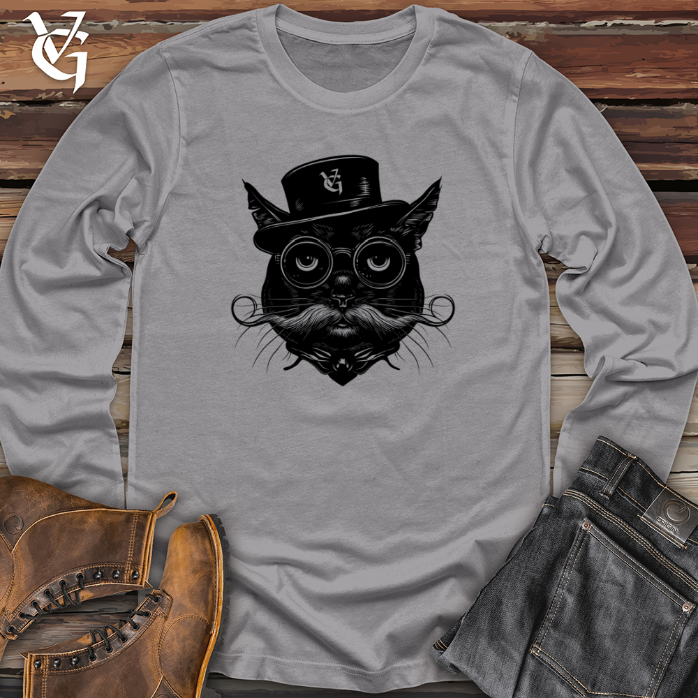 Cat Gentleman Monocle Long Sleeve