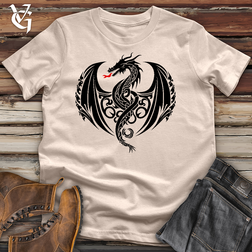 Fire Breathing Dragon Cotton Tee