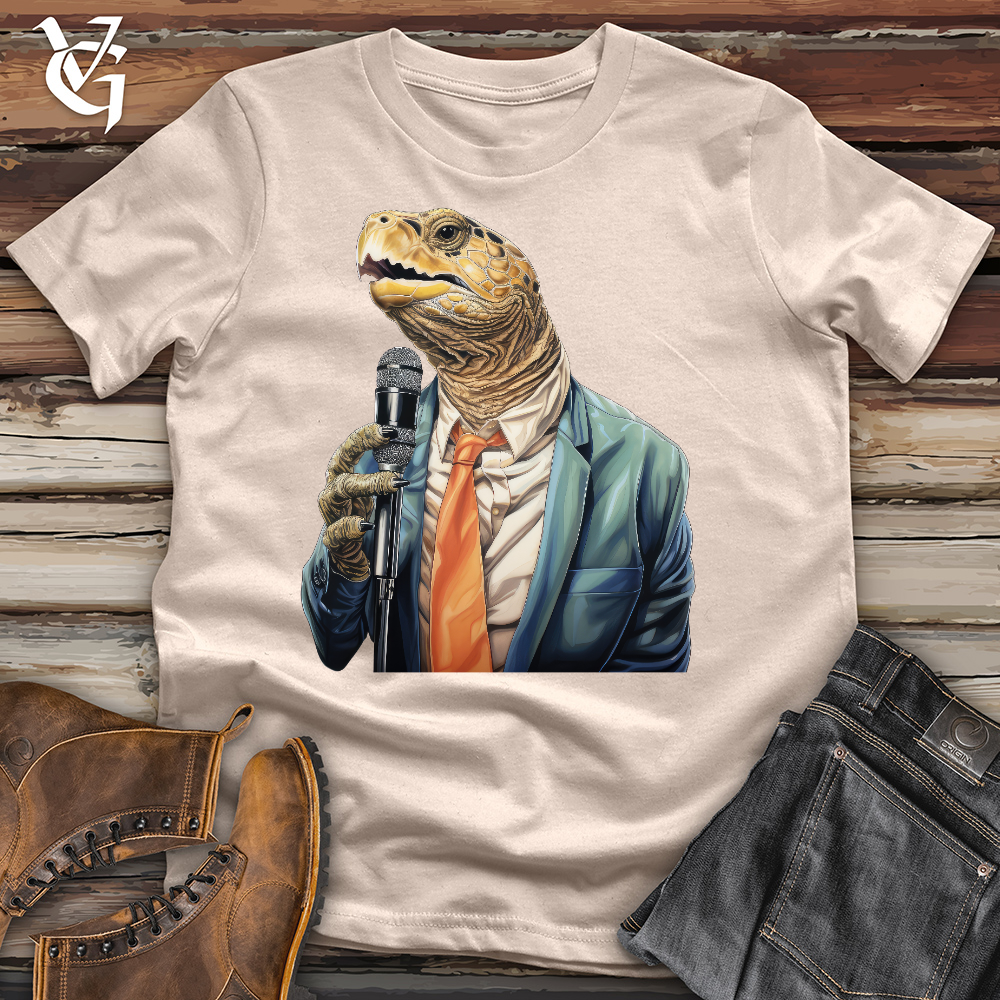 Charismatic Turtle Speaker Cotton Tee