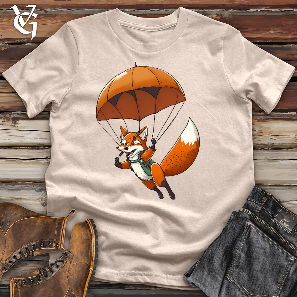 Skydriving Fox Cotton Tee