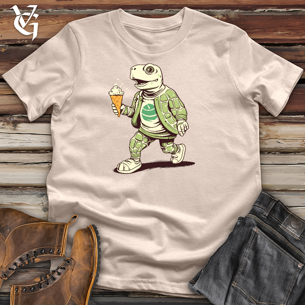 Rolling Turtle Treat Cotton Tee