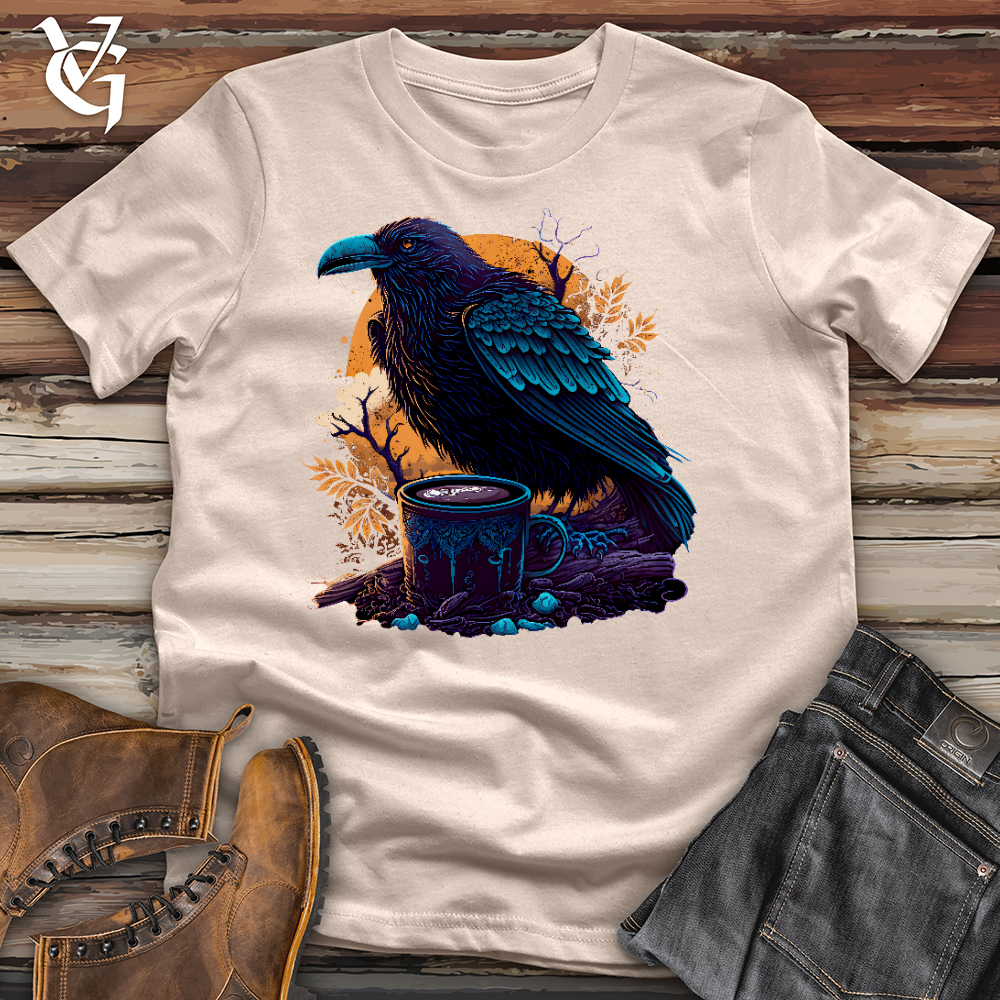 Black Raven Coffee Cotton Tee