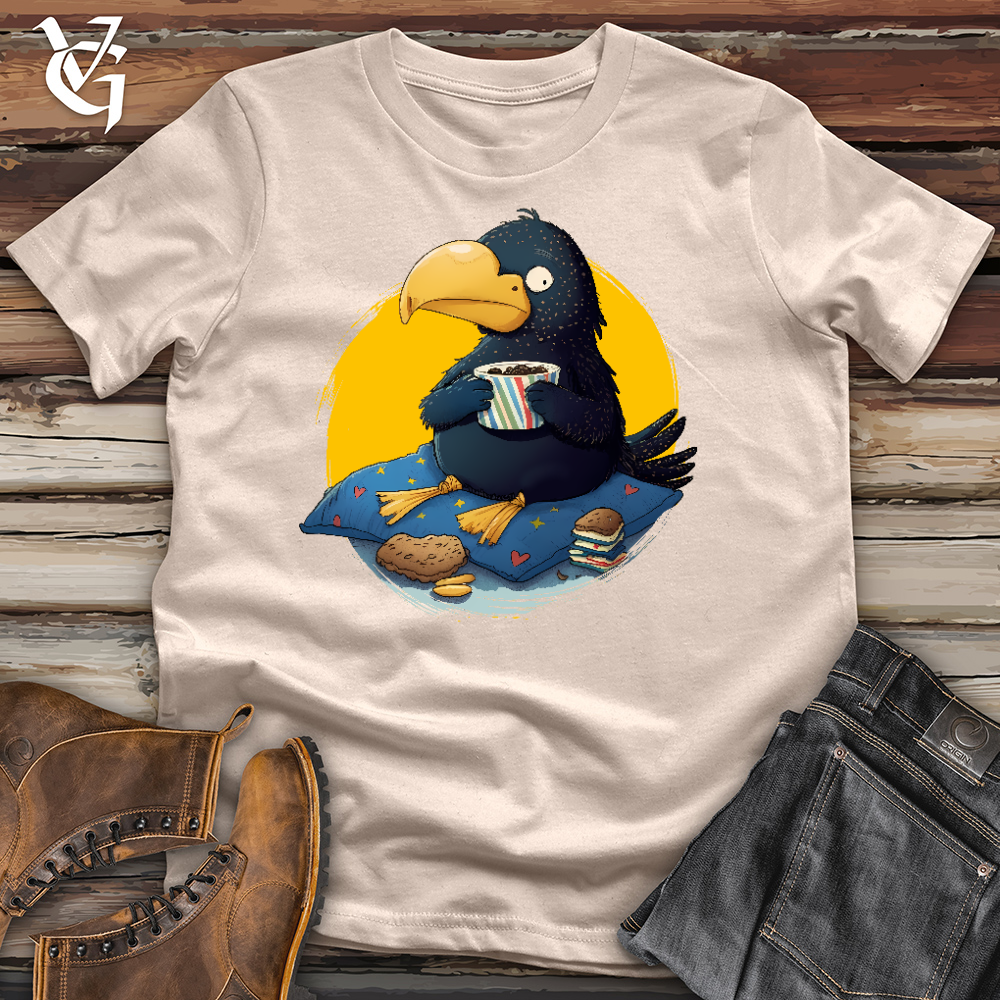 Cookie Eating Black Bird Cotton Tee
