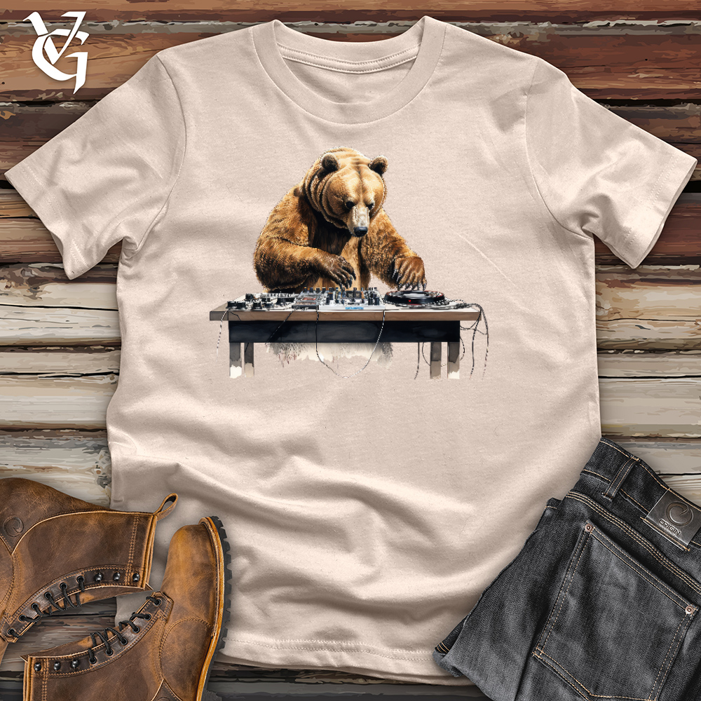 Dj Grizzly Bear Cotton Tee