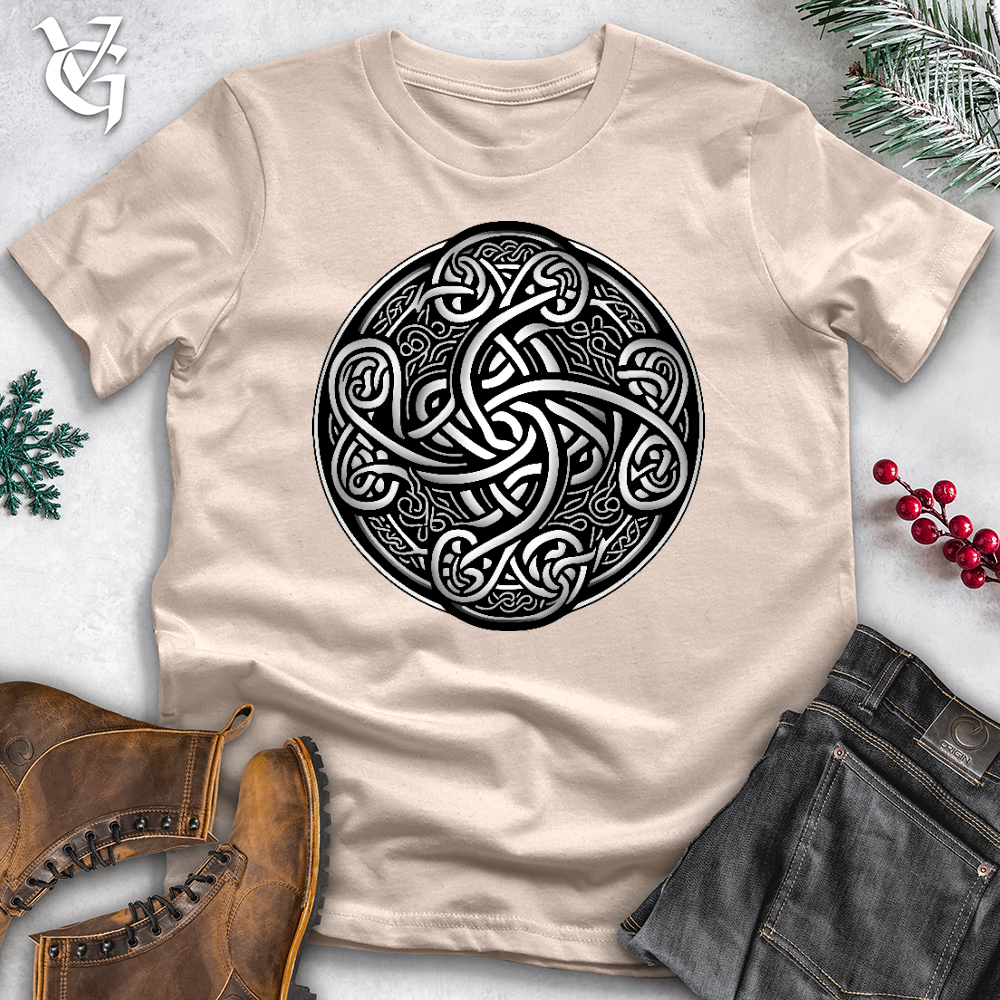 Silver Celtic Knot Cotton Tee