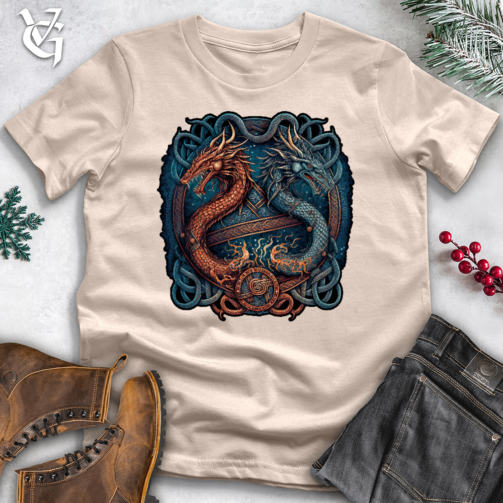 Double Trouble Dragon Cotton Tee
