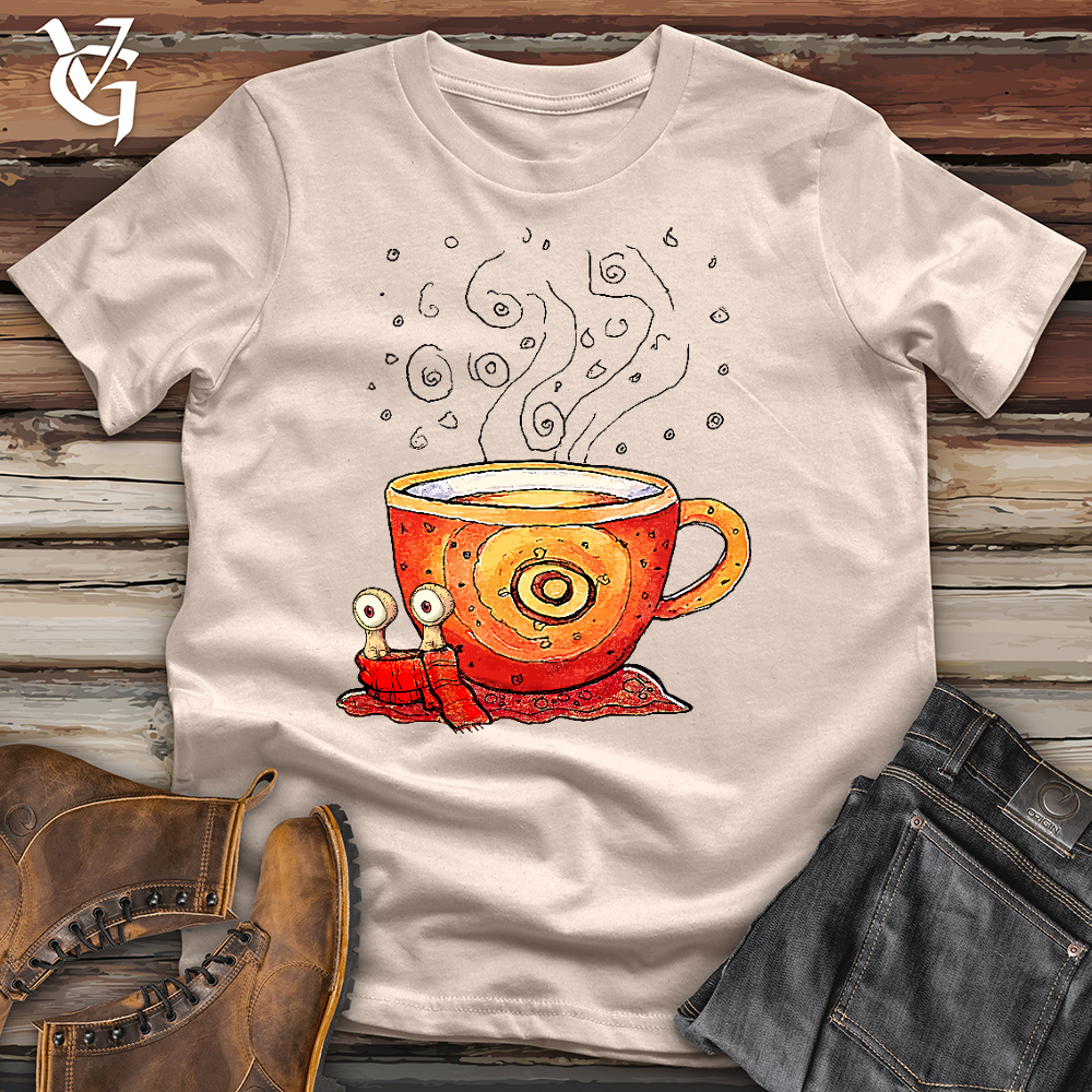 Coffee Snail Cotton Tee