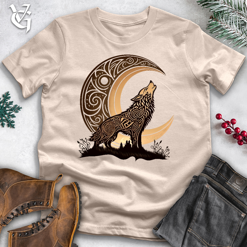 Celtic Wolf Cotton Tee
