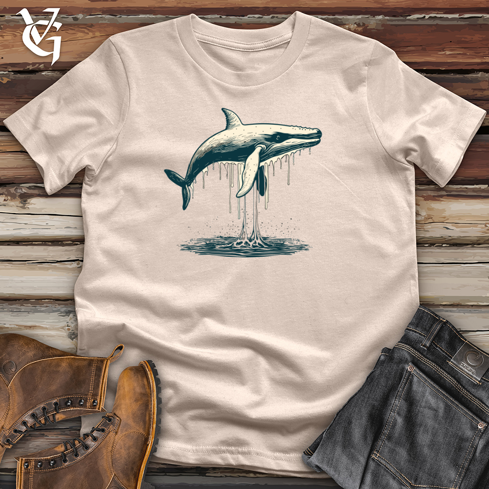 Vintage Arctic Whale Cotton Tee