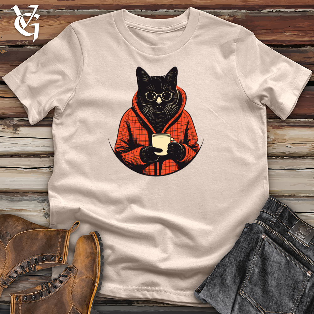 Cozy Sweater Cat Café Cotton Tee