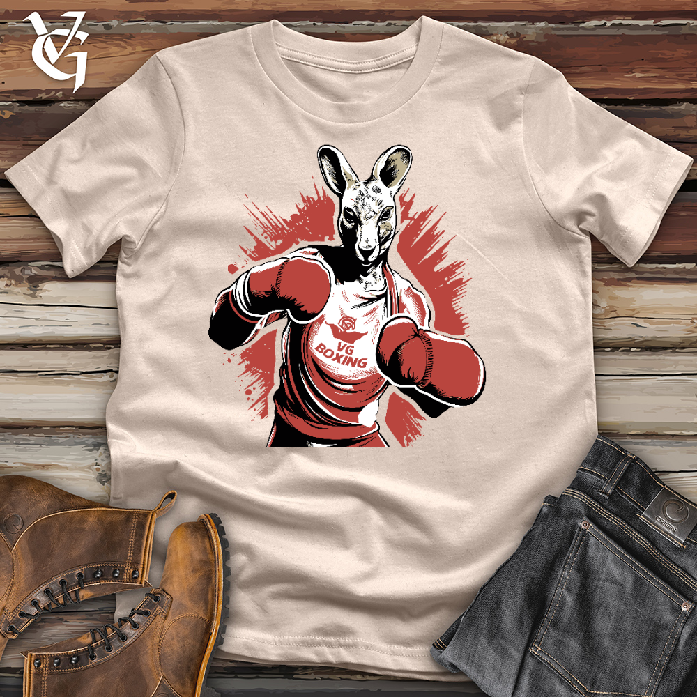Boxing Kangaroo Cotton Tee