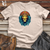 Retro Cosmic Beanie Lion Cotton Tee