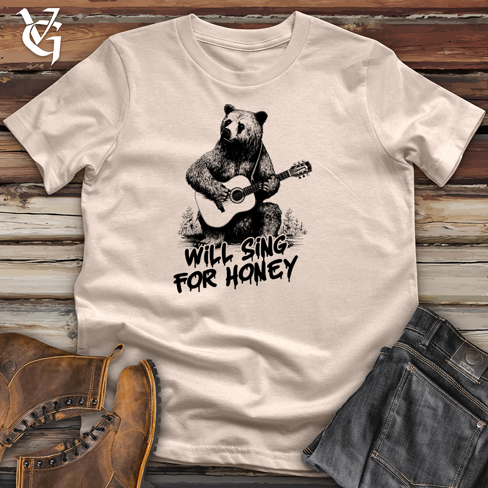 Will Sing For Honey Cotton Tee