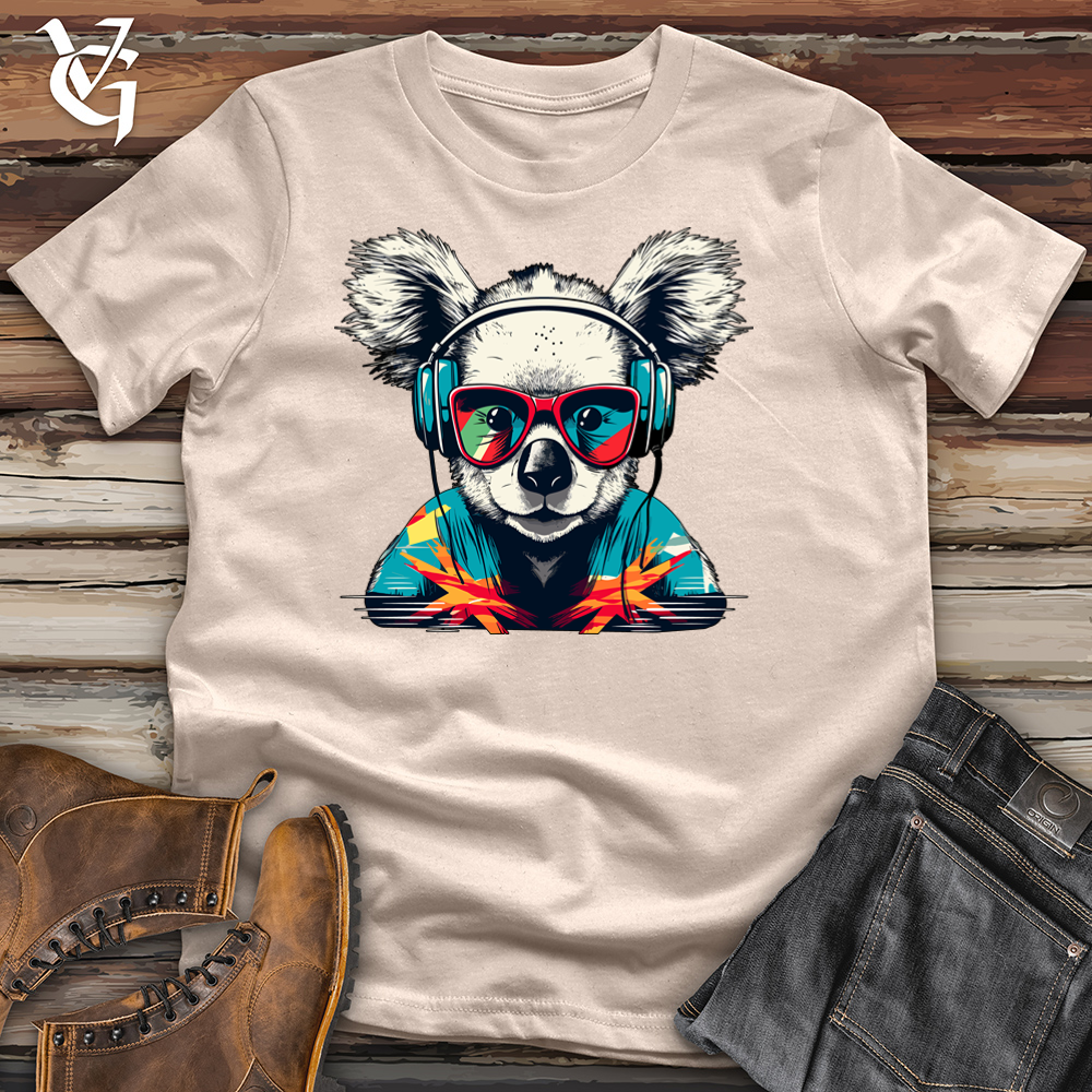 Retro Beatmaster Koala Cotton Tee