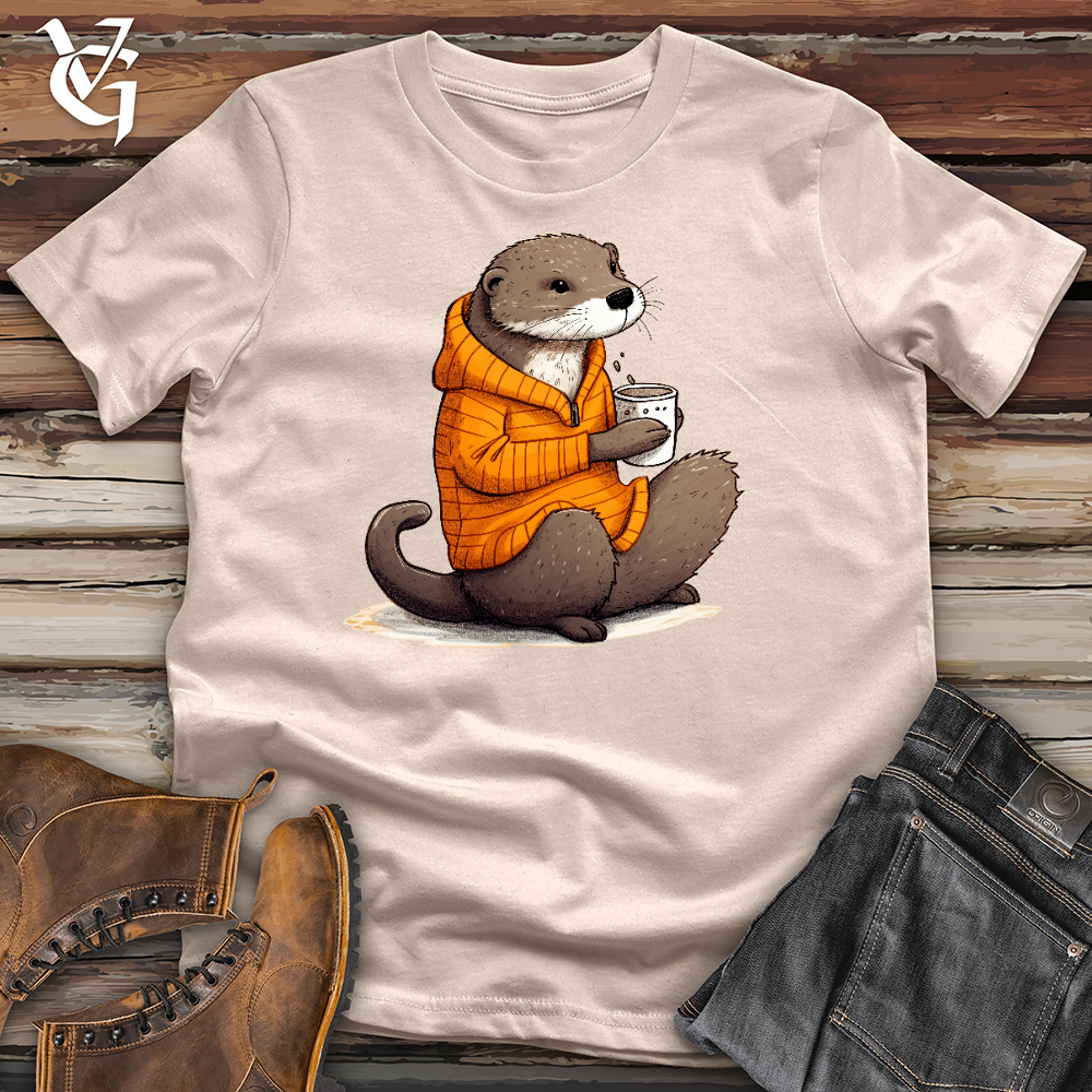 Tea Time Otter Cotton Tee