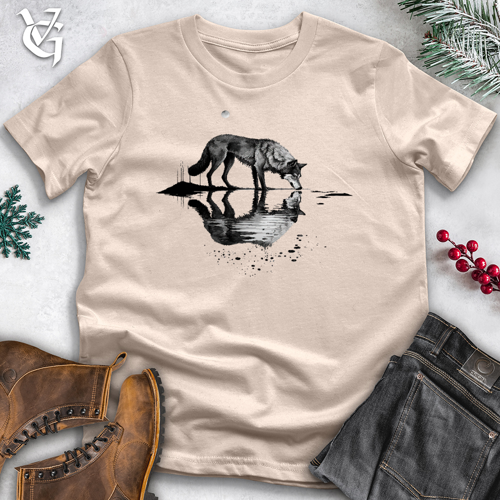Wolf Reflection Cotton Tee