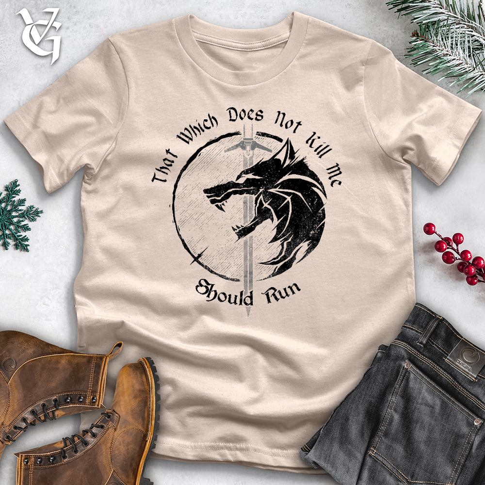 Should Run Wolf Cotton Tee