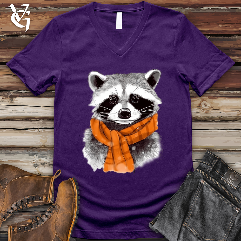 Raccoon Chief V-Neck Tee
