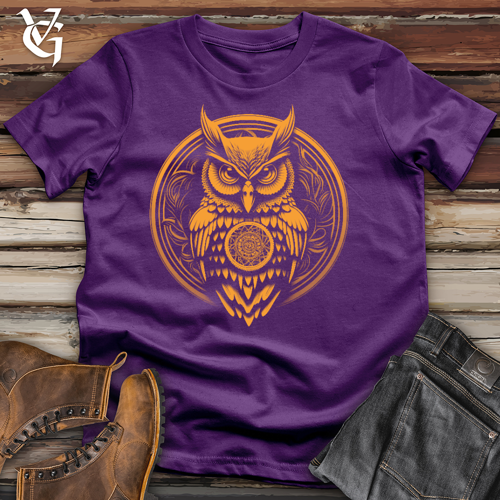 Ornate Owl Cotton Tee