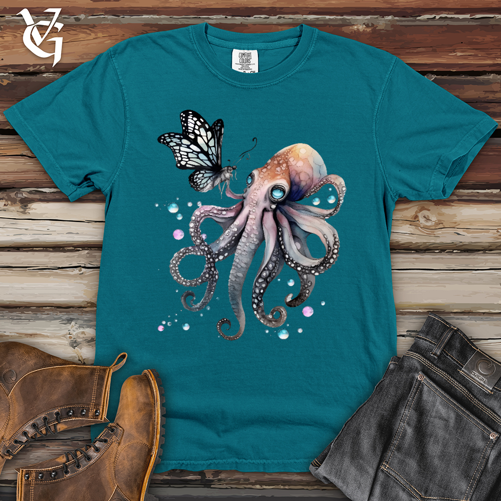 Octopus Butterfly Heavy Cotton Comfort Colors Tee