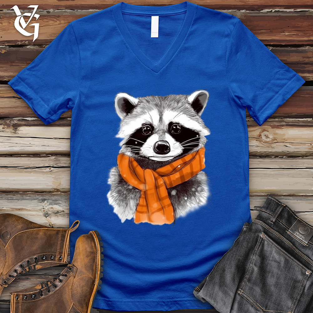 Raccoon Chief V-Neck Tee