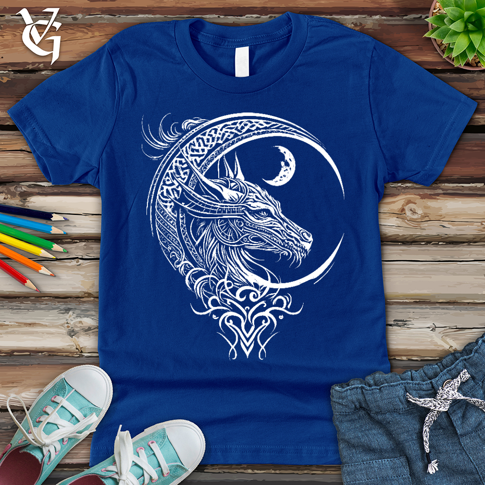 Celtic Dragon and Moon Youth Tee