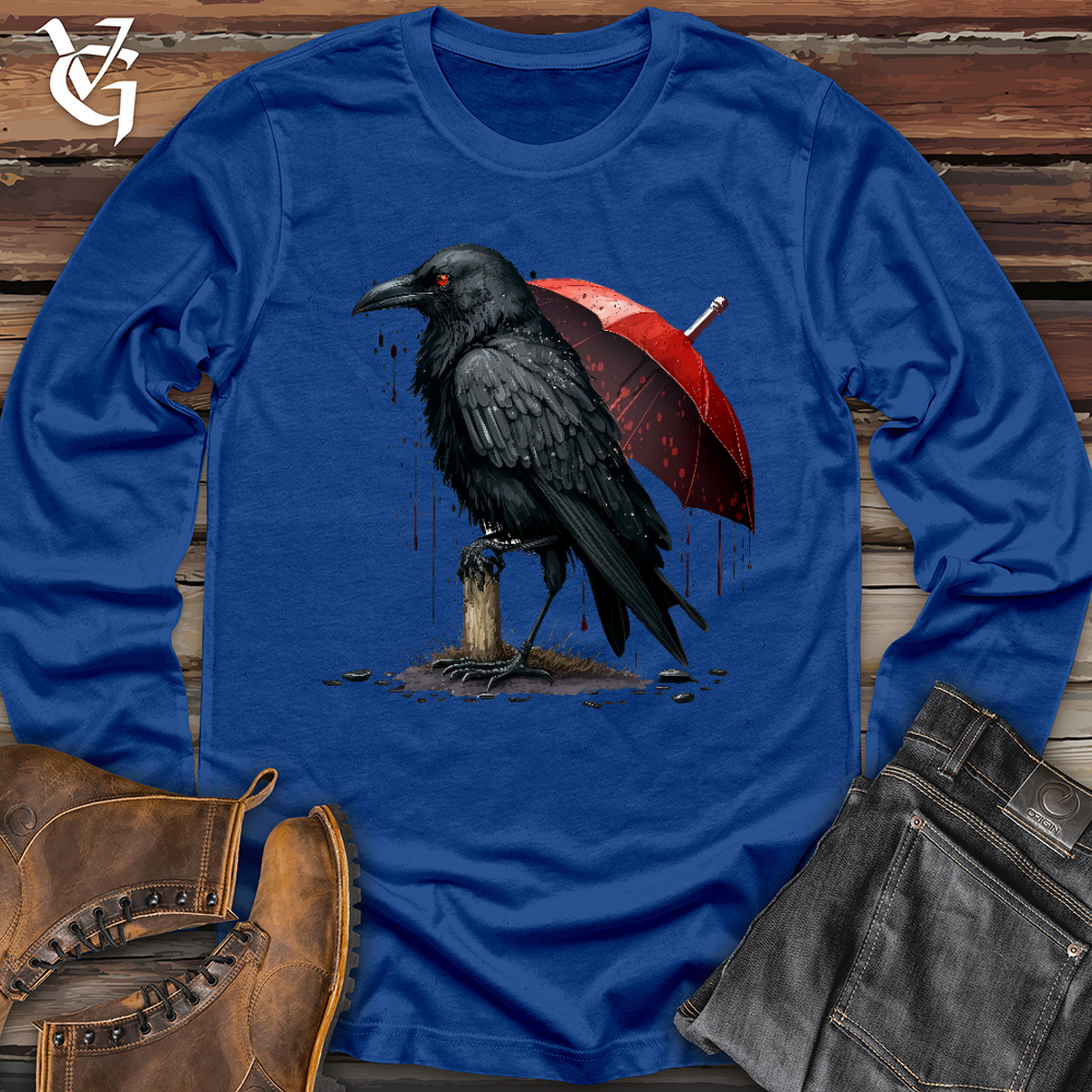 Raven In The Rain Long Sleeve