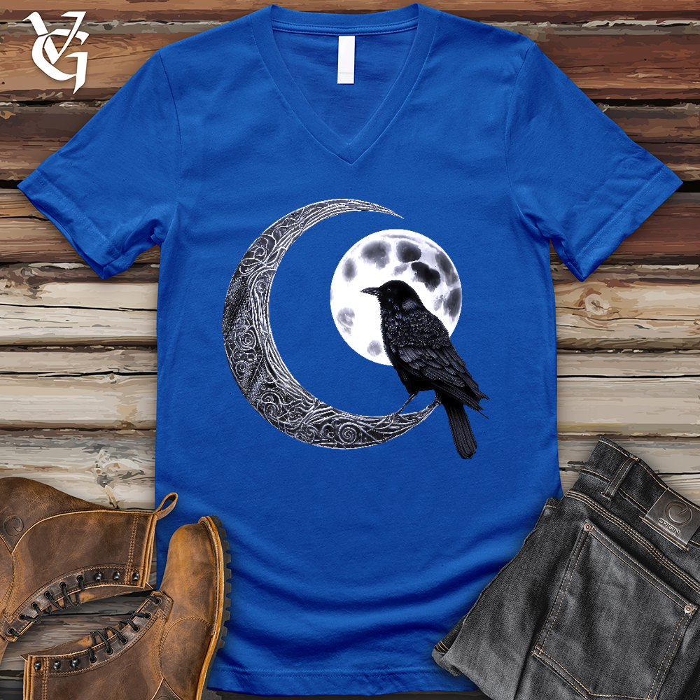 Raven & Moon Negotiations V- Neck Tee